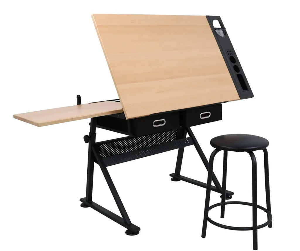 zeny adjustable drafting table