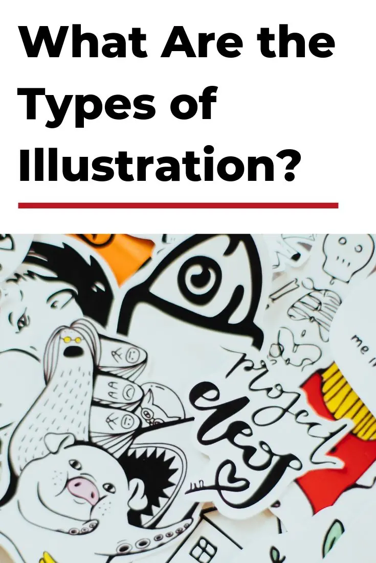 types of illustration pin