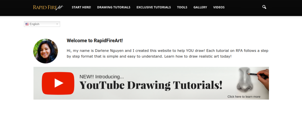 fun drawing websites - rapid fire art