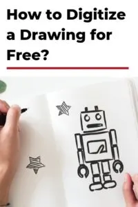 how to digitize a drawing pin
