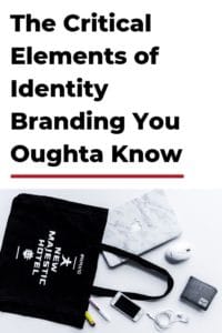 identity branding pin