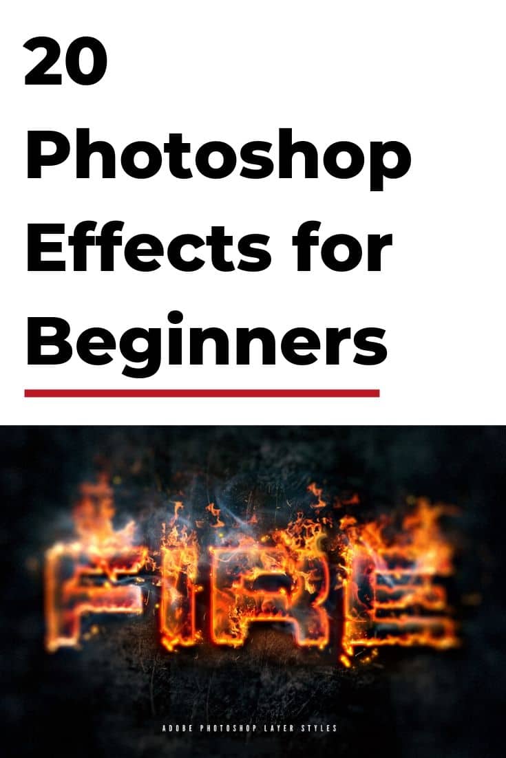 photoshop effects pin