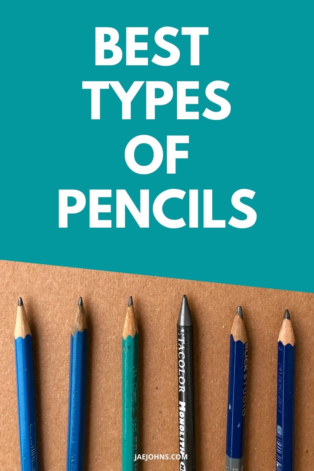 Types of pencils  Pencil drawings for beginners Pencil drawing tutorials  Drawing supplies