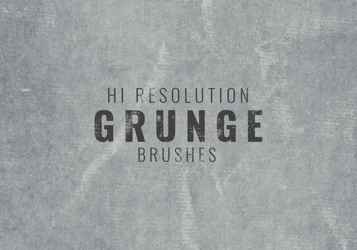 hi-resolution grunge background brushes