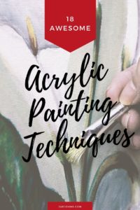 acrylic painting techniques