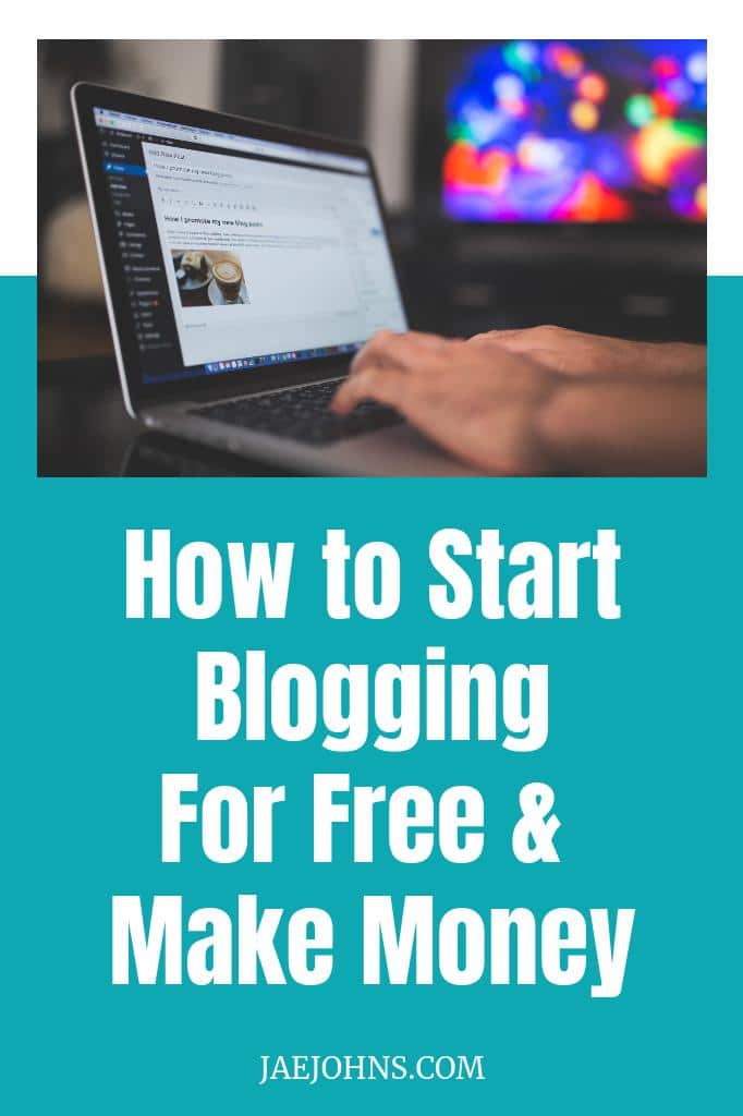 how to start blogging for free