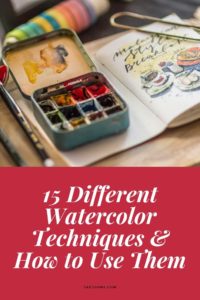 techniques with watercolor