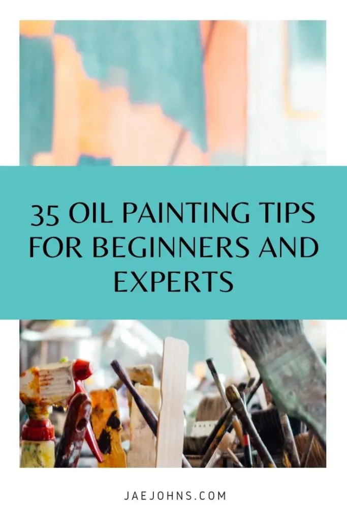 how to paint in oil