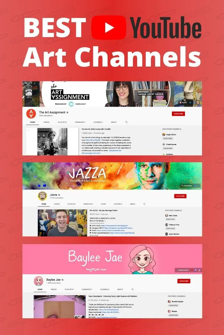 art youtube channel