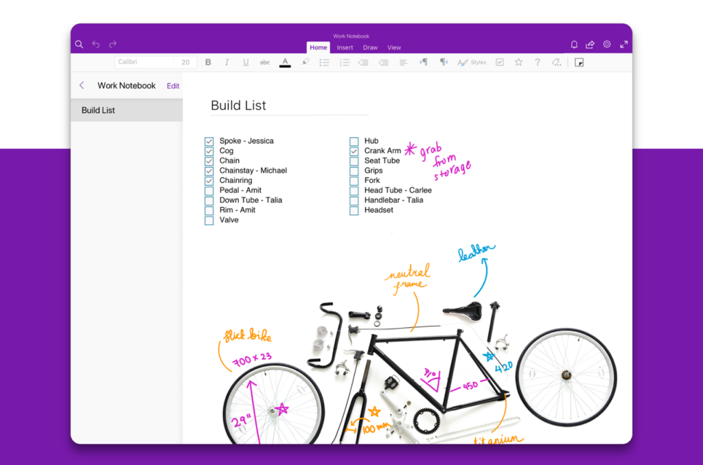 microsoft onenote