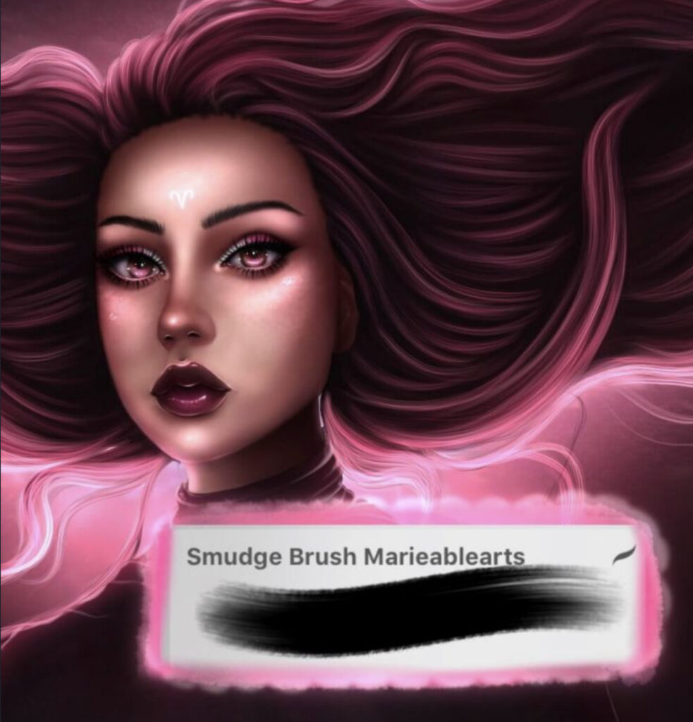 smudge brush