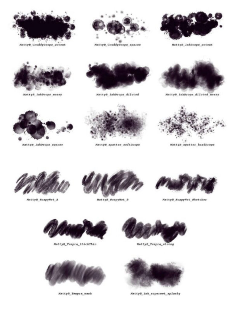 glass texture brush procreate - free