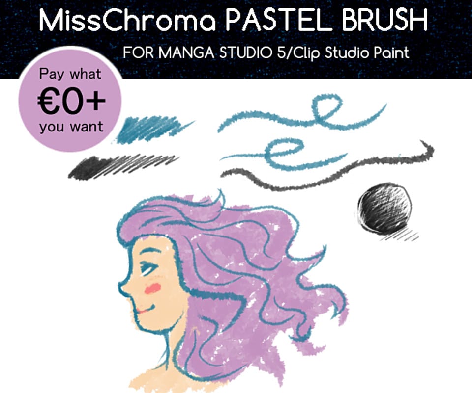 miss chroma pastel brush