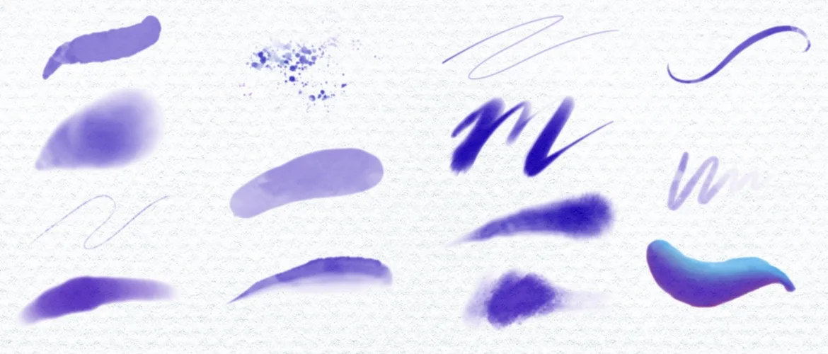 Jae Johns Procreate Watercolor Brush Set