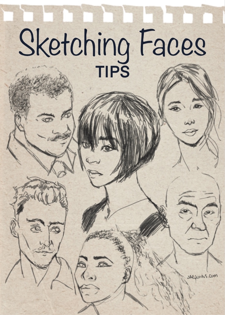 Top 17 Tips to Sketching Faces Better