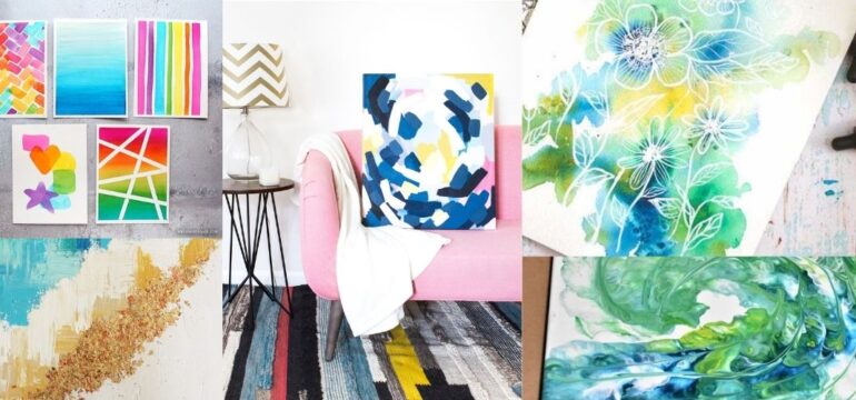 abstract painting ideas