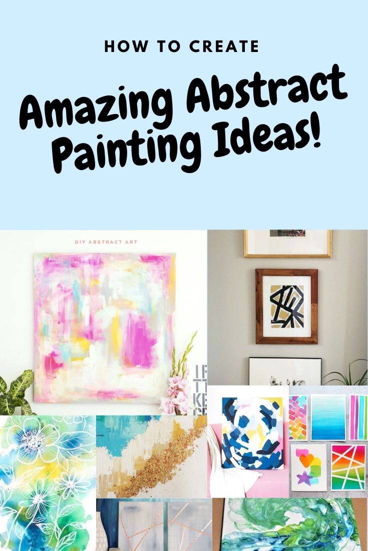 Are Your Abstract Painting Ideas Bad? Do This Instead