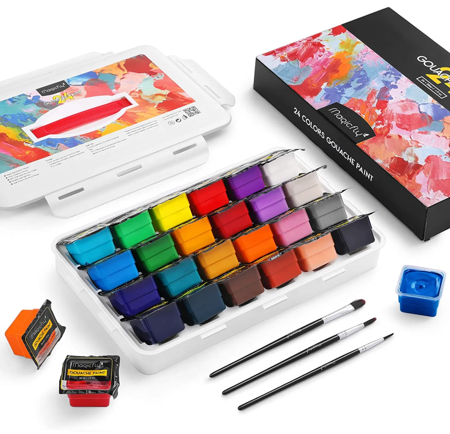 magicfly gouache paint set