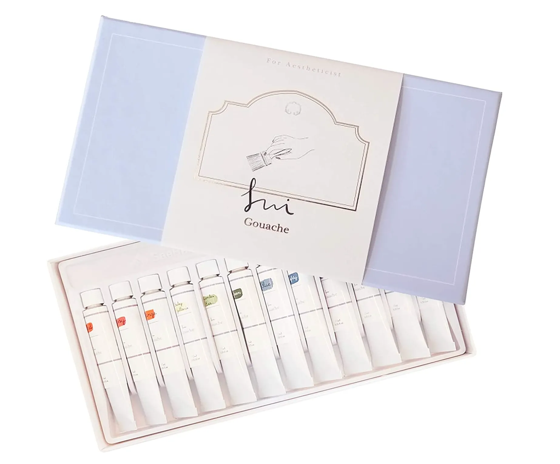 sui gouache paint set