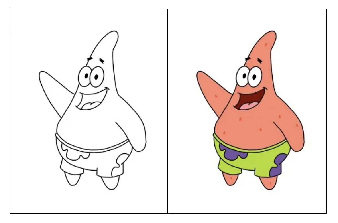 Cartoon Characters Drawing Easy Spongebob - img-Abia