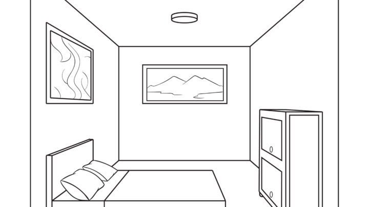 The Helpful Art Teacher: Draw a Surrealistic Room in One Point Perspective
