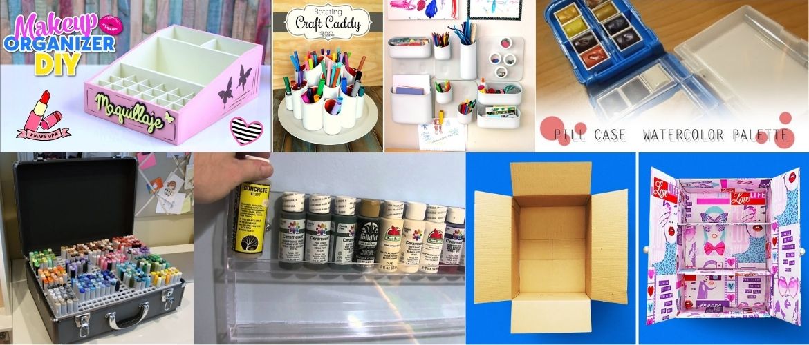 39 Brilliant Ways to Organize Your Art Supplies