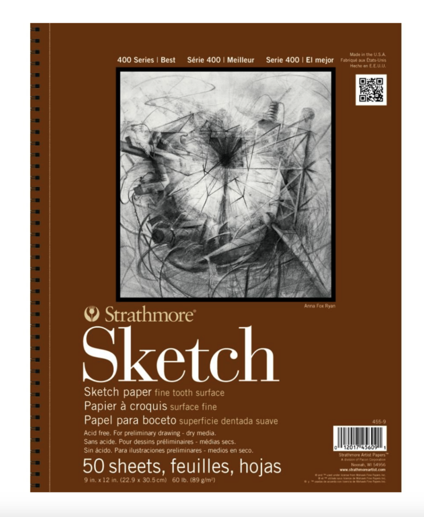 strathmore 400 series sketchbook