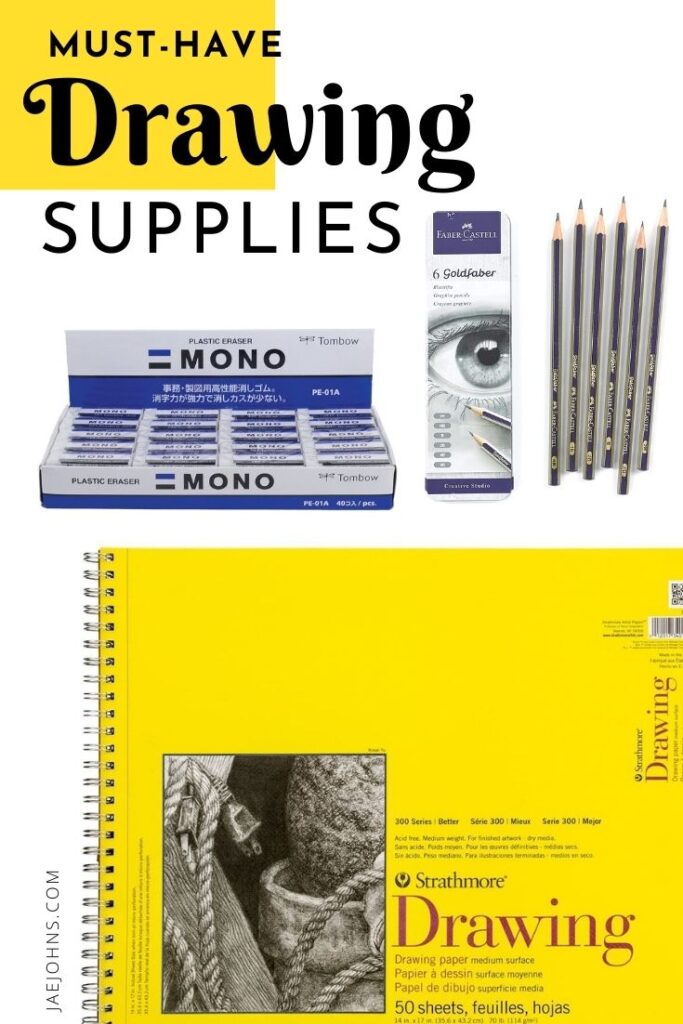 25 MustHave Drawing Tools for Beginners Jae Johns