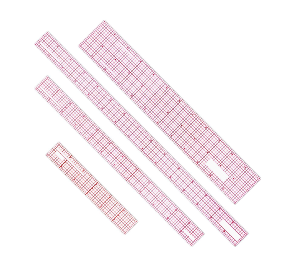 transparent ruler for drawing