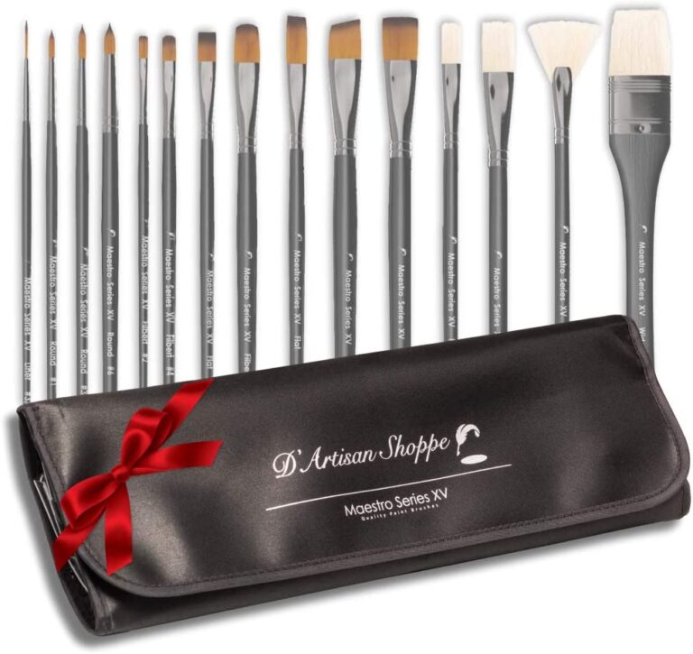 27+ Top Acrylic Paint Brushes Pros Jae Johns