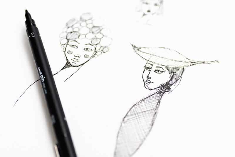 drawing faces idea