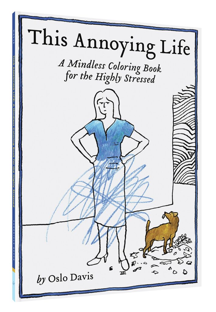 this annoying life adult coloring book