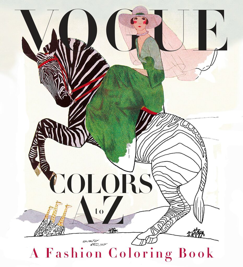 vogue colors a to z adult coloring book
