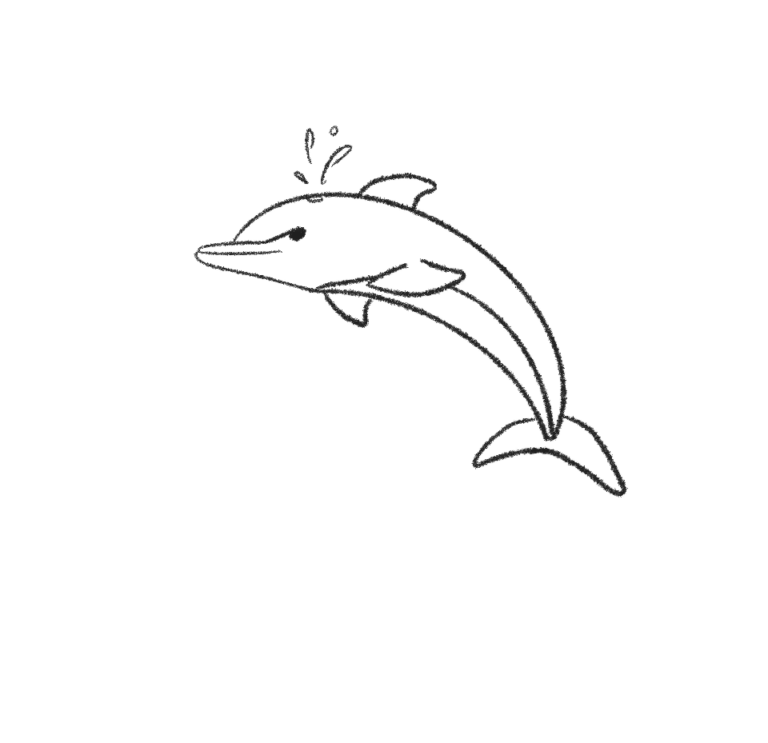 How to Draw a Dolphin (9 Easy Steps with Pictures) - Jae Johns