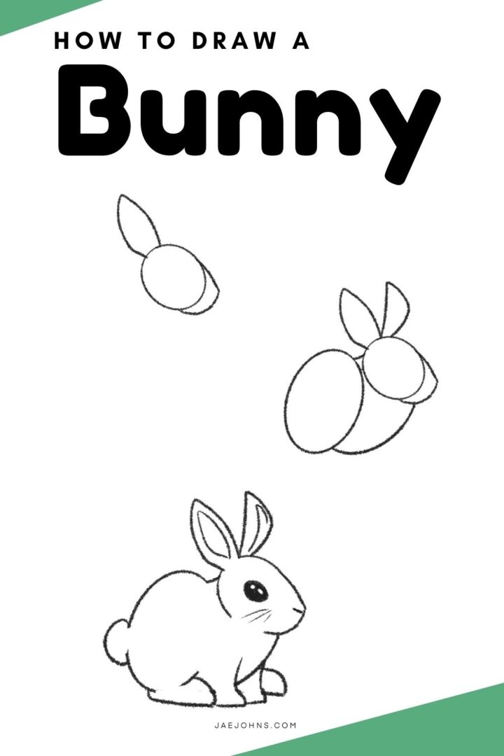 How to Draw a Cute Bunny (12 Easy Steps) - Jae Johns
