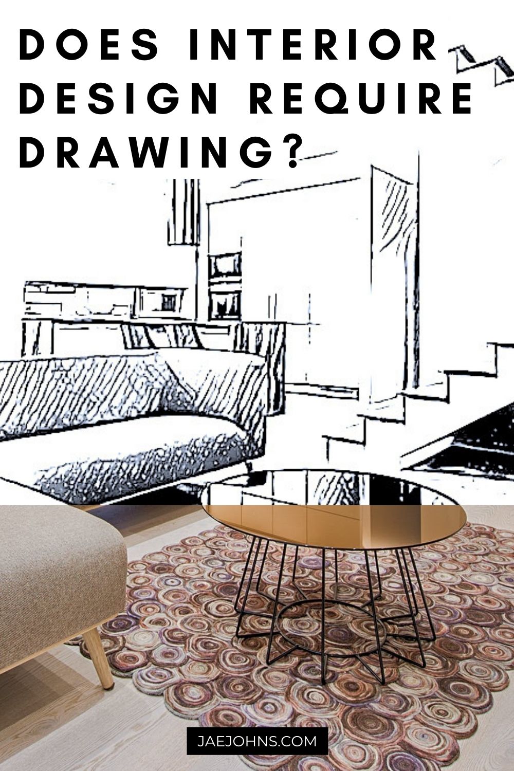 Does Interior Design Require Drawing Jae Johns