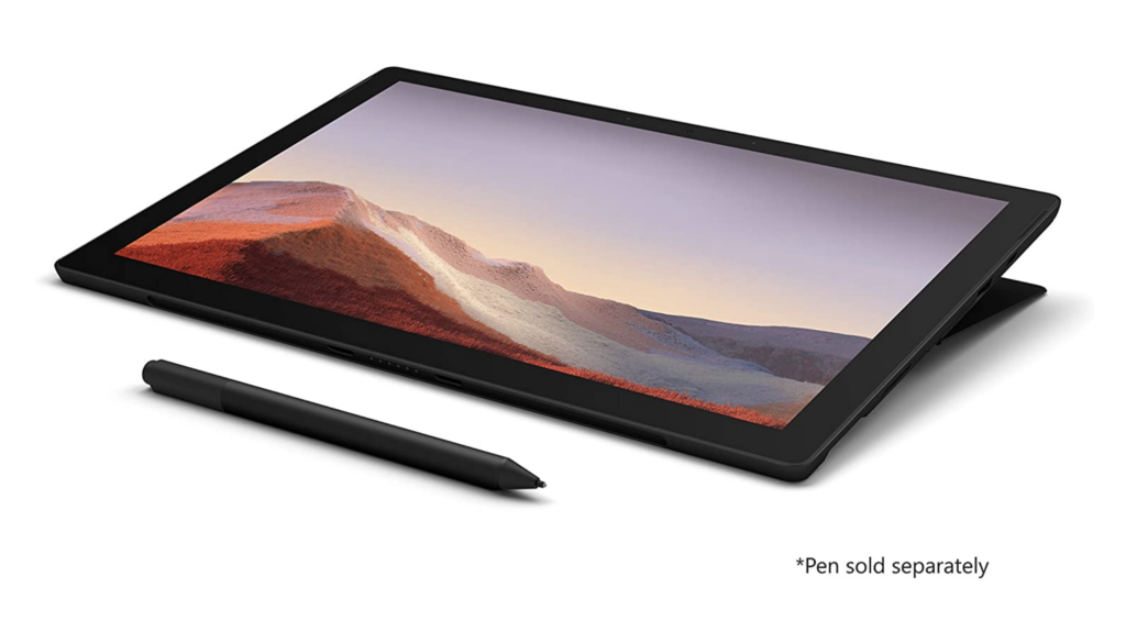 microsoft surface pro 7 standalone drawing tablet