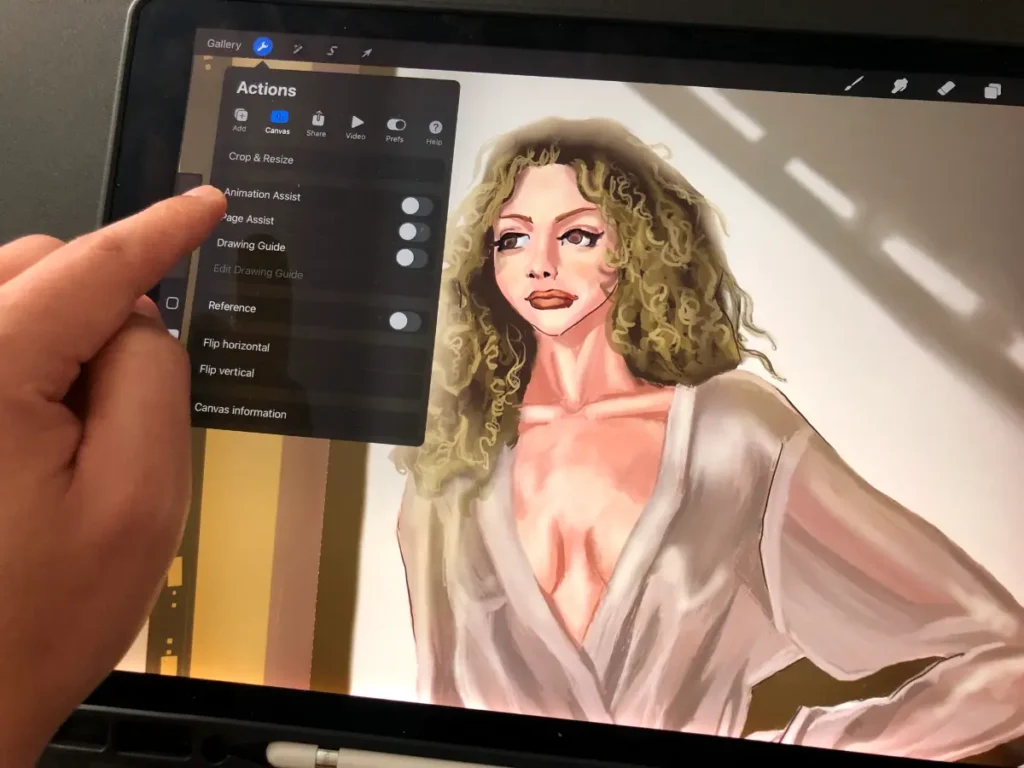 procreate animation assist