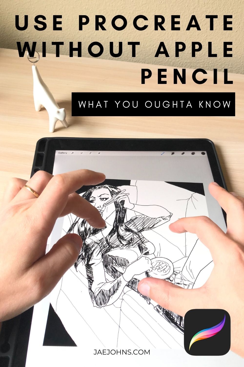 Use Procreate without Apple Pencil (What You Oughta Know) Jae Johns