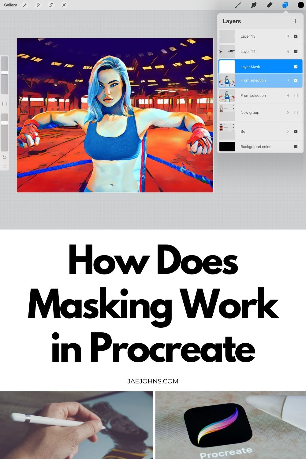 procreate masking