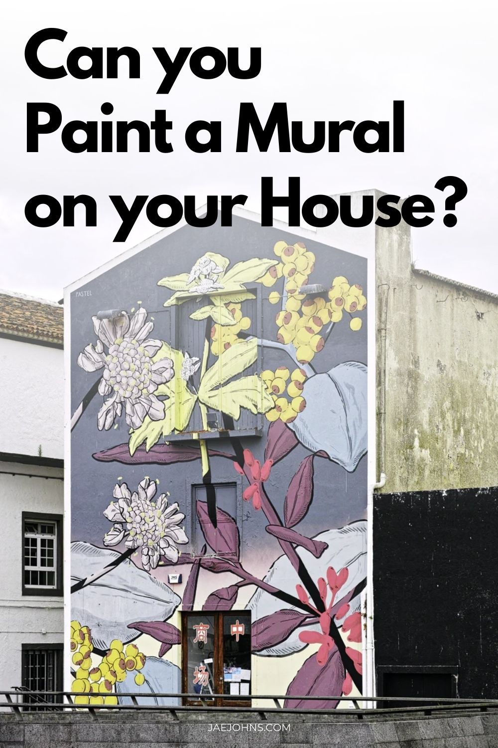 can you paint a mural on your house