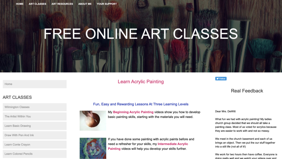 23 Best Online Acrylic Painting Classes - Jae Johns