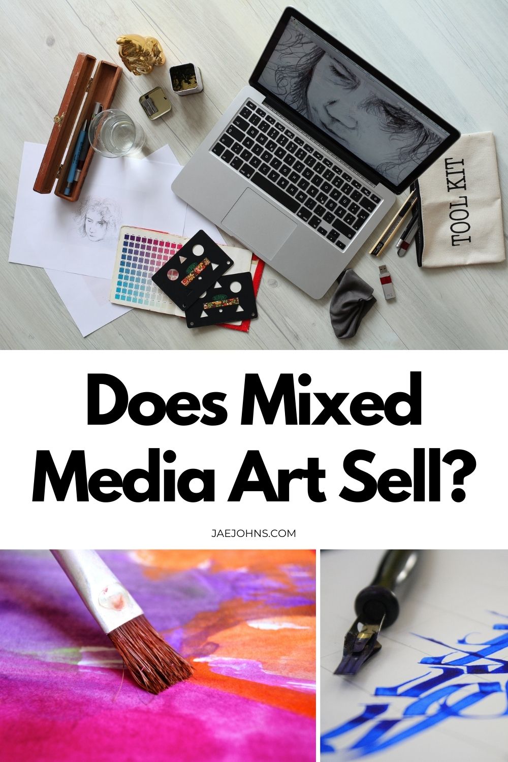 sell mixed media art