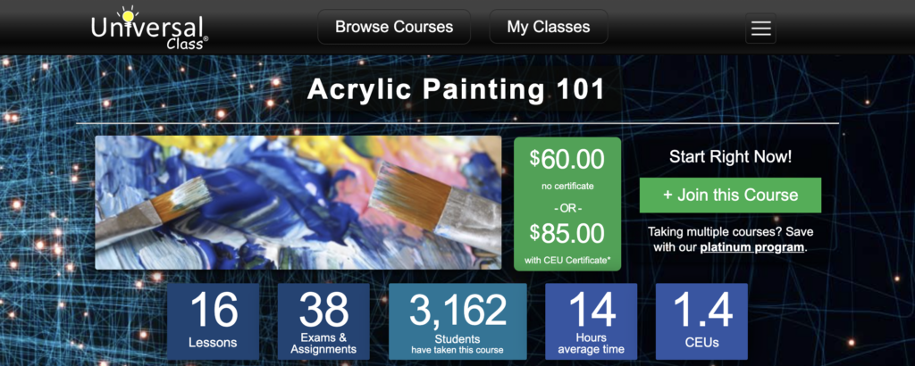 23 Best Online Acrylic Painting Classes - Jae Johns