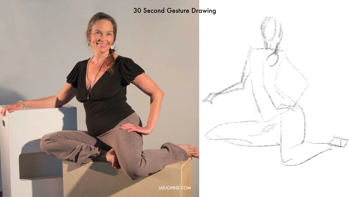 gesture drawing for beginners - final 30 secs