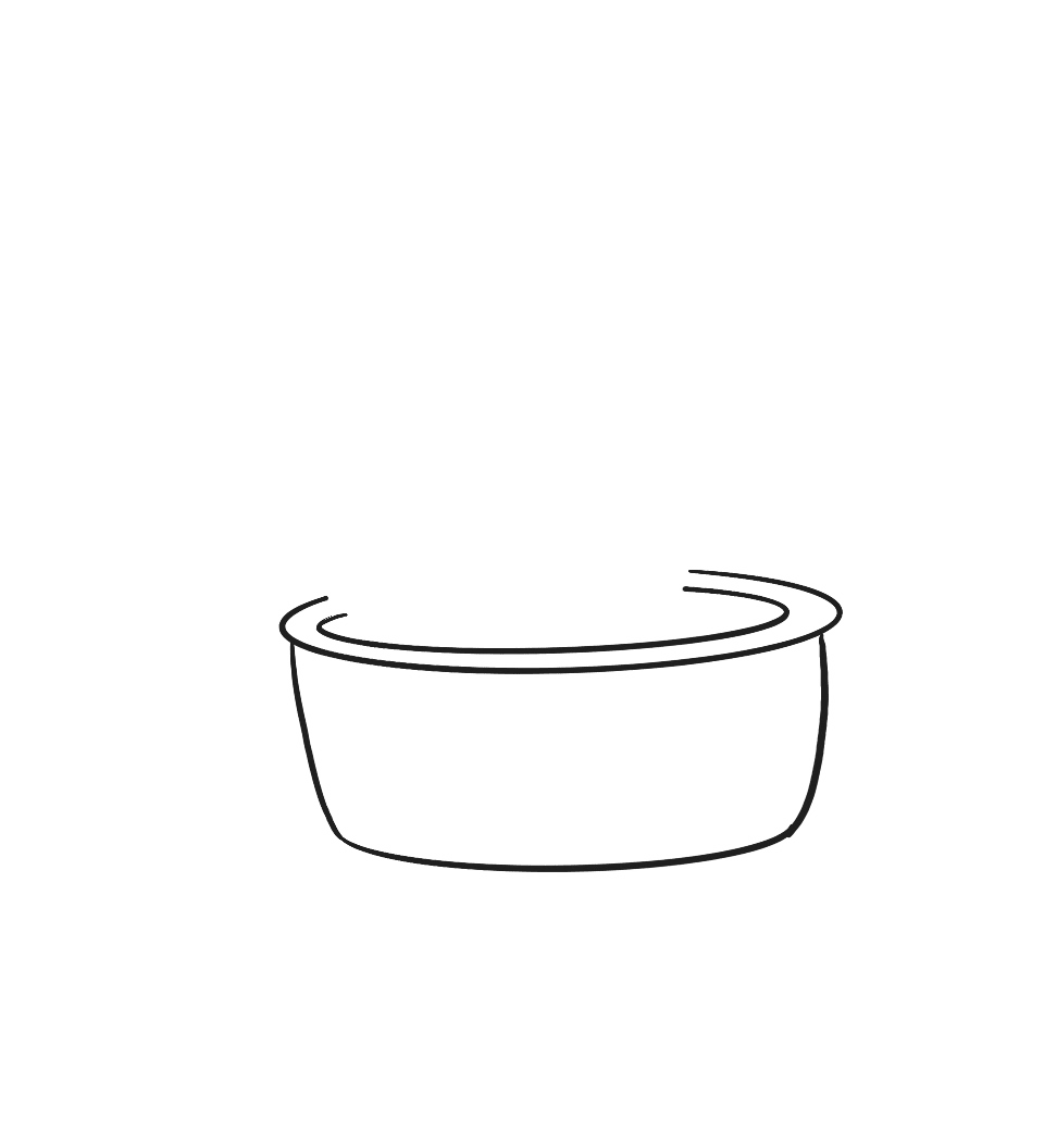 how to draw a bunny in a basket step 3