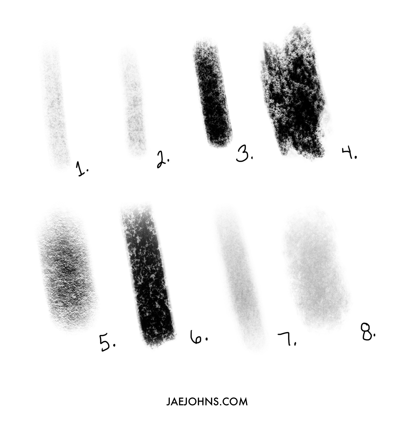 free charcoal brushes procreate