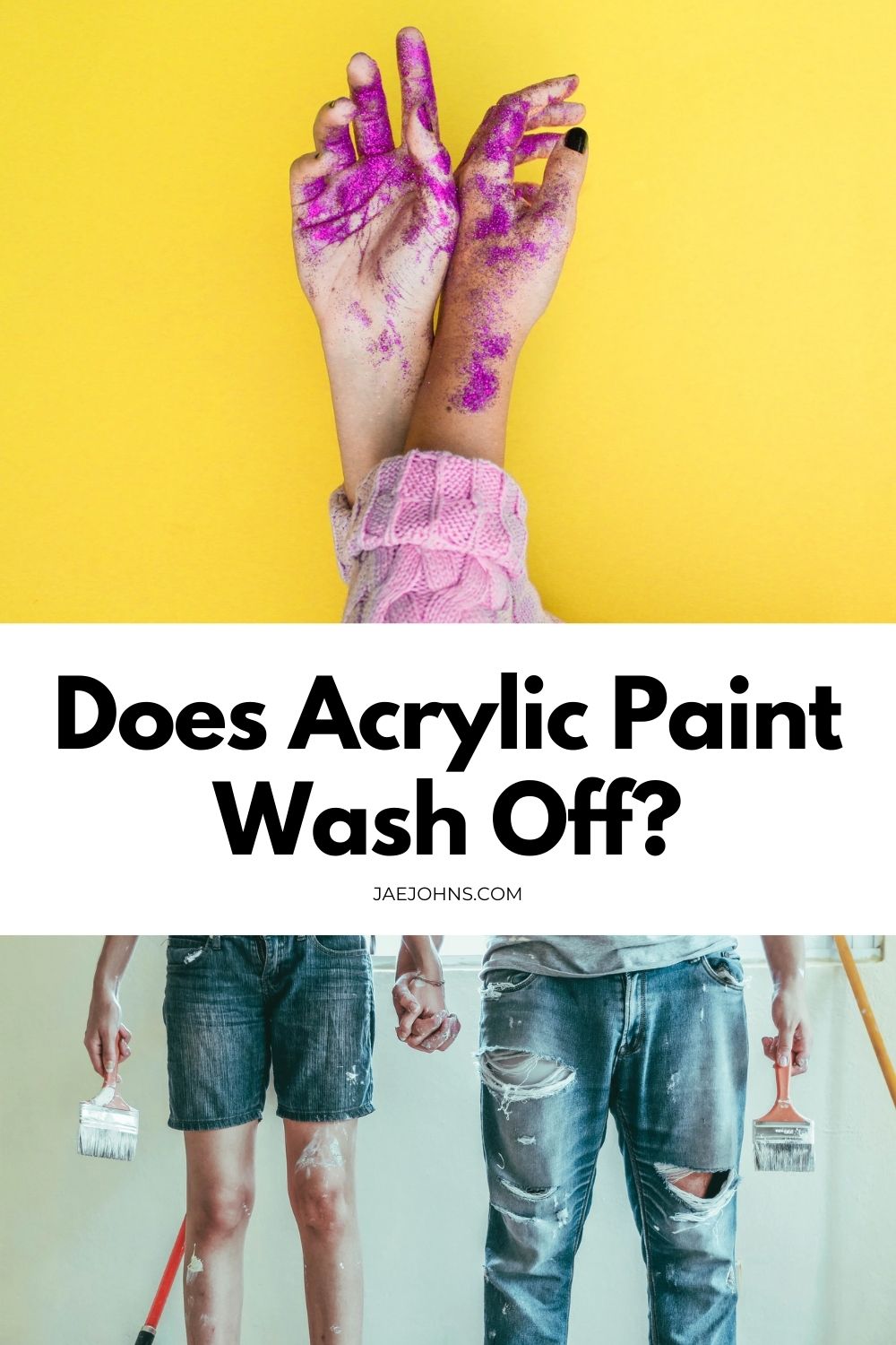 Does Acrylic Paint Wash Off?