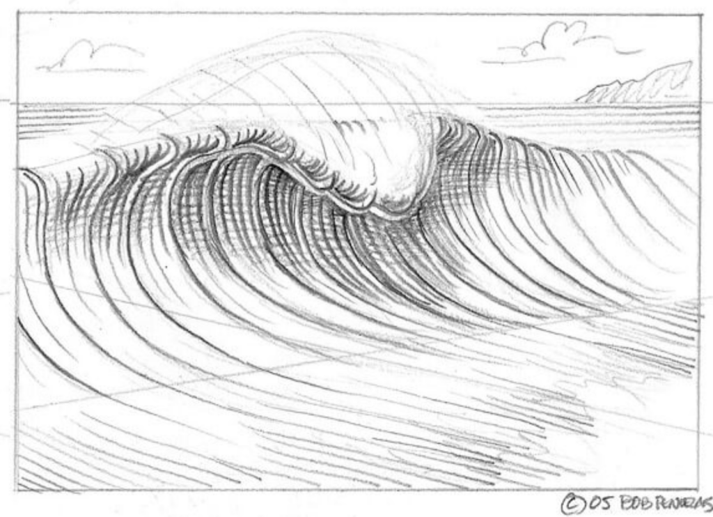 draw waves