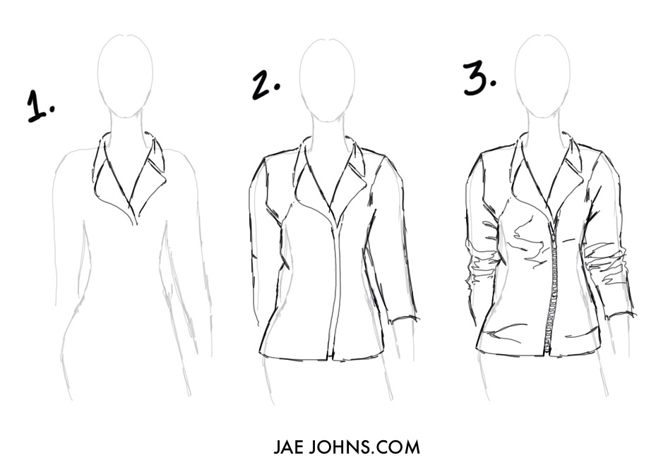 14 Tips on How to Draw Folds in Clothes like a Master - Jae Johns